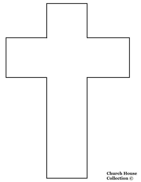 jesus cross cutout craft easterspring pinterest
