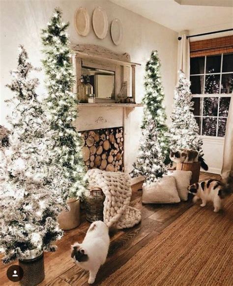 Sparkle Multiple Christmas Tree Decor Ideas Homemydesign