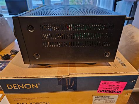 DENON AVR-X2500H HOME CINEMA 4K Atmos HDR10+ Dolby Vision DTS-X Alexa