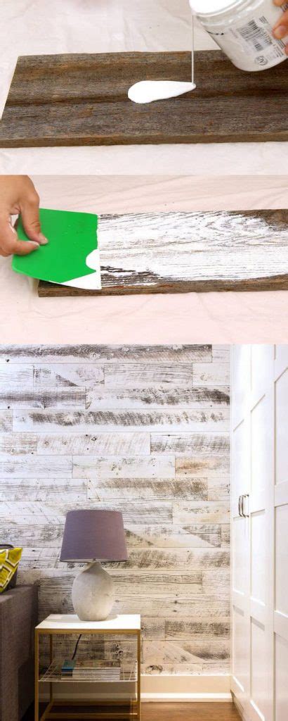 I do find that using the technique on all the walls in a room creates a warm and comfortable. Interior Design Tips:How To Create Whitewashed Wood To Add ...