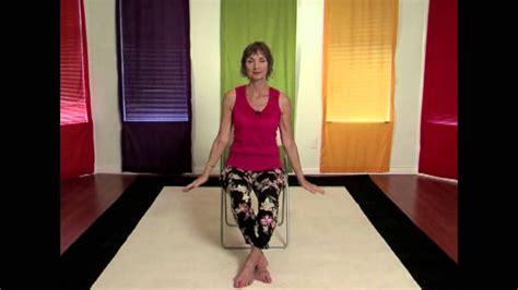 Chair Yoga With Sylvia Eagle Pose Youtube