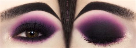 Black Purple Smokey Eye Using The Karity Smokey Palette Smokey Eye