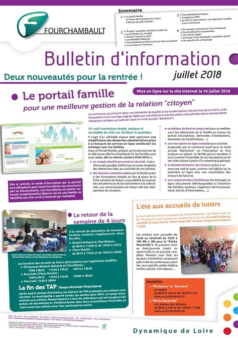 Сводка новостей , бюллетень, периодическое издание. Bulletins municipaux - Fourchambault