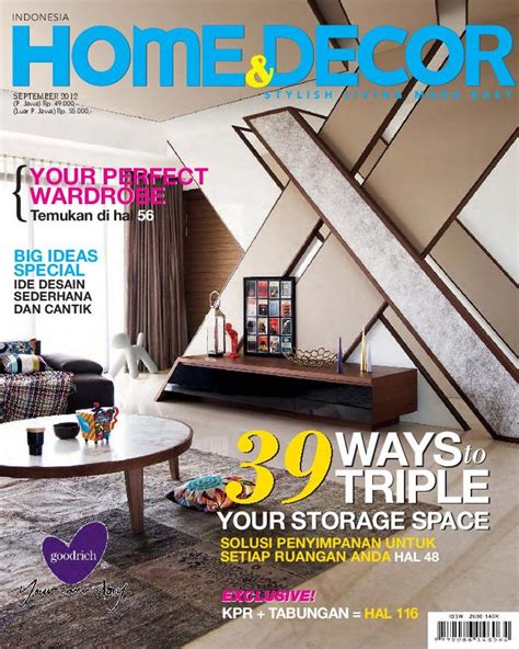 Indonesia high end interior/fabric store. Home & Decor Indonesia-September 2012 Magazine