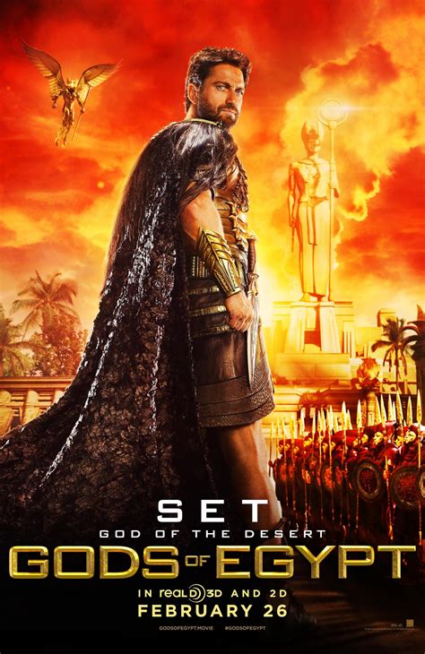 Gods Of Egypt Character Posters Cine Foto 39720668 Fanpop