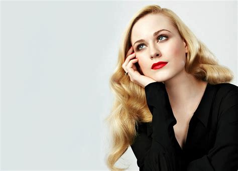Evan Rachel Wood White Black Blonde Girl Actress Hand Woman Red Lips Hd Wallpaper Pxfuel