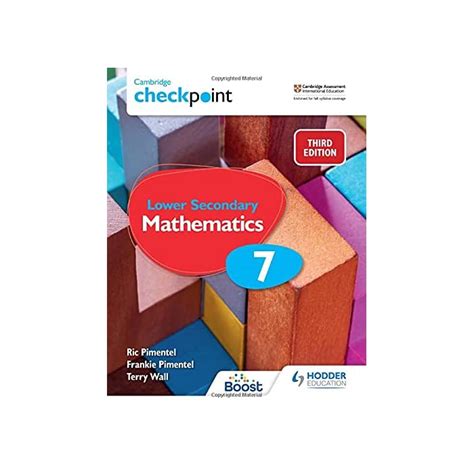 Buy Cambridge Checkpoint Lower Secondary Mathematics Students Book 7
