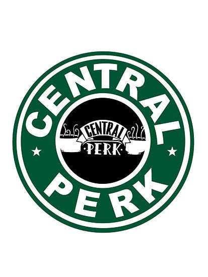 Central Perk Logo Friends Central Perk Metal Plaque Friends Tv Show
