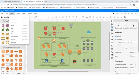 How To Create An Aws Architecture Diagram In Visio Edrawmax Online