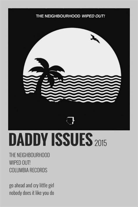 Polaroid Poster Daddy Issues Artofit