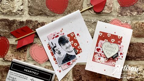 Stampin Up From My Heart Suite Martins Mayhem Cupids Arrow