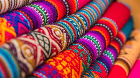 Typical Fabrics Of The Andes