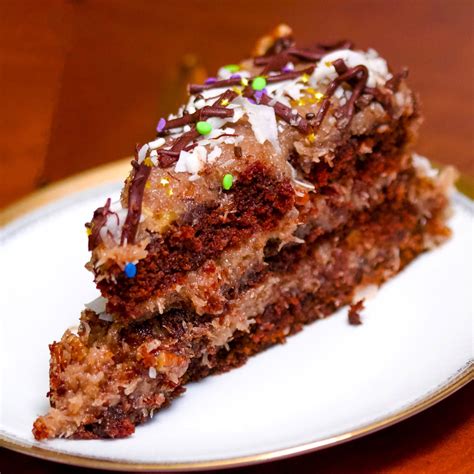 The origin of the german chocolate cake is not at all what i expected it to be, not even close! Best Homemade German's Chocolate Cake