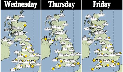 Temperatures To Hit 25c In The South On Saturday As Downpours Fade Away