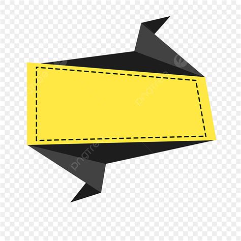Gambar Spanduk Vektor Label Teks Origami Untuk Dijual Menawarkan Diskon