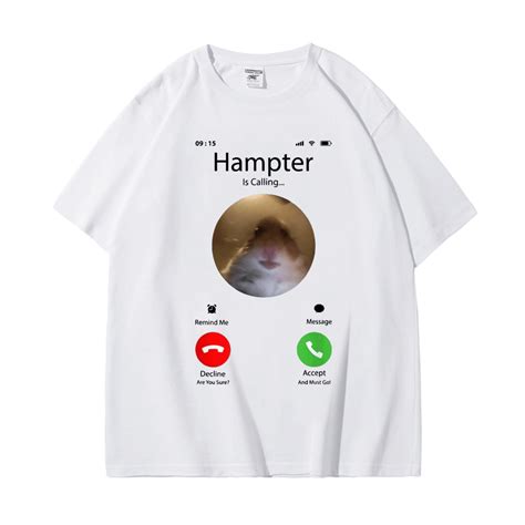 T Shirts Dank Meme Hamster Staring Camera Hampter Calling Men Women