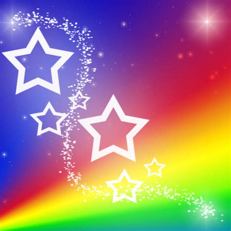 Rainbow Star Background By Magical Mama On Deviantart