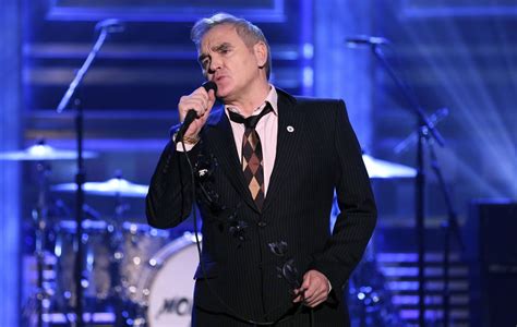 Morrissey Performs On Jimmy Fallon While Wearing Controversial For Britain Badge