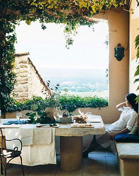 34 Refined Provence Inspired Terrace Décor Ideas Digsdigs