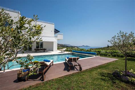 Modern Luxury Villa Dubrovnik Riviera With Pool Sea View Villas Croatia