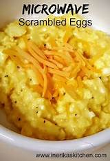 Pictures of To Make Scrambled Eggs In The Microwave