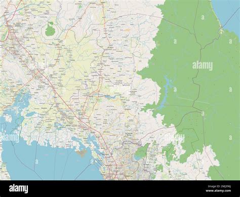Bulacan Province Of Philippines Open Street Map Stock Photo Alamy