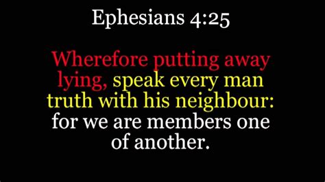 Ephesians 425 Kjv For You