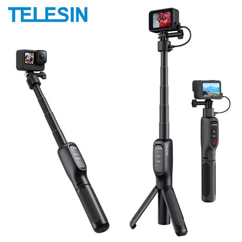 Telesin Palo De Selfie Con Rotaci N De Tr Pode Con Control Remoto