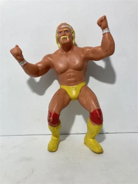 Vintage Hulk Hogan Wrestling Action Figure Ljn Ltd Titan Sports