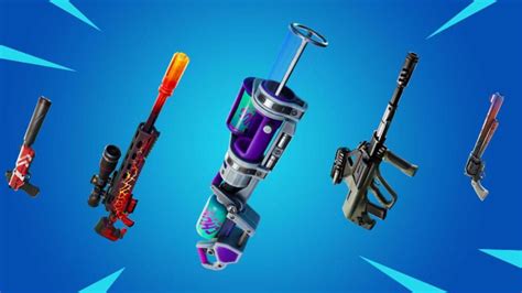 All Mythic And Exotic Weapons In Fortnite Chapter 2 Season 8 Pro Game