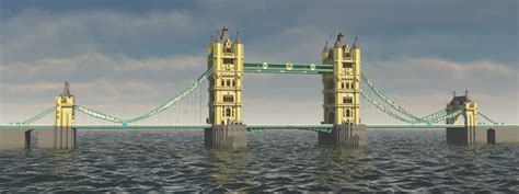 Tower Bridge London Uk Minecraft Map