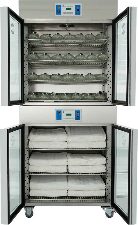 Data logging with temperature recording. Fluid and Blanket Warming Cabinets 260