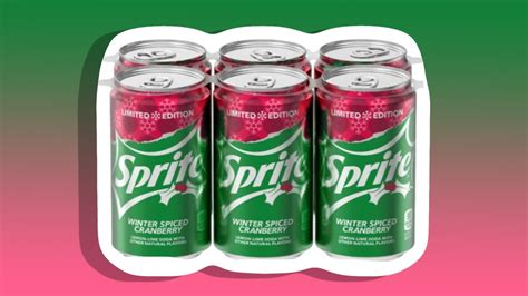 Sprite Winter Spiced Cranberry Is Almost Here