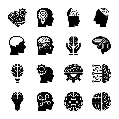 Human Minds Icons 24114959 Vector Art At Vecteezy