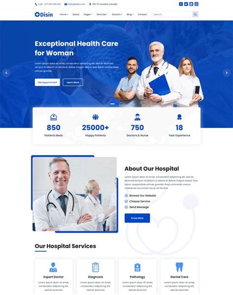 Best Health Medical Website Templates Freshdesignweb A Professional Developer With