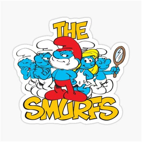 The Smurfs Stickers Redbubble