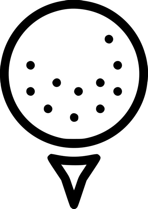 Golf Ball Svg Png Icon Free Download (#531384) - OnlineWebFonts.COM
