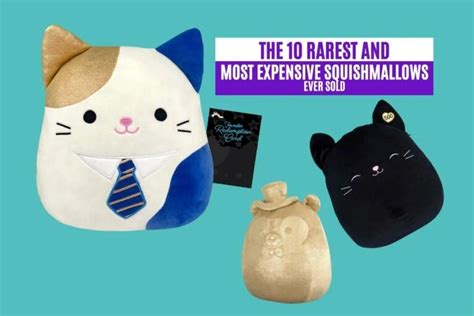 The 10 Rarest And Most Expensive Squishmallows Ever Sold