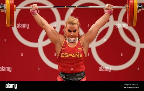 Lidia Valentin Perez Of Spain Competes In The Womens 87kg
