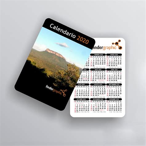 Calendario De Bolsillo Findergraphic