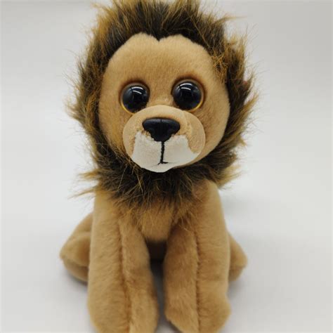 Cecil Lion Ty Beanie Boos 15cm 6 Big Eye Plush Toys Stuffed Animals