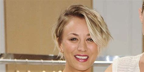 Kaley Cuocos Pixie Crop Haircut Was Inspired By Michelle Williams