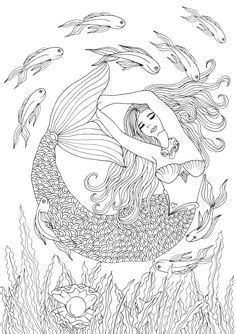 Under The Sea | Mermaid coloring pages, Mermaid coloring book, Coloring