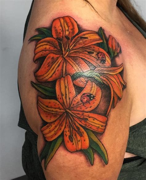 80 lily flower tattoo designs and meaning tenderness and luck 2019