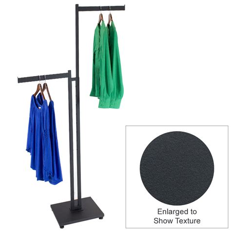 Over 38,500 products in stock. Retail Clothing Racks for Sale: Matte Black 2-Way Apparel ...