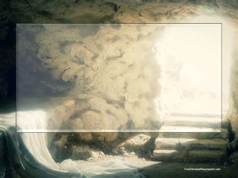 The empty tomb is the christian tradition that on the morning of the first day of the week (easter sunday) women followers of jesus went to the place where he had been buried and found the body. Romans - Free Christian Powerpoint