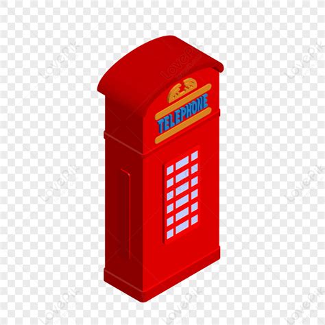 25d Toy Telephone Booth Png Hd Transparent Image And Clipart Image For