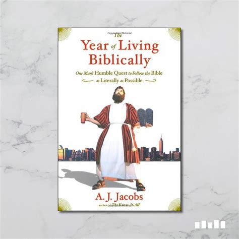 The Year Of Living Biblically Five Books Expert Reviews