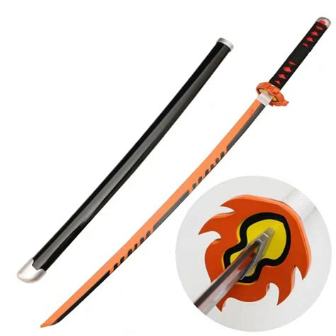 In Demon Slayer Tanjirou Hinokami Cosplay Sword Entertainment J Pop