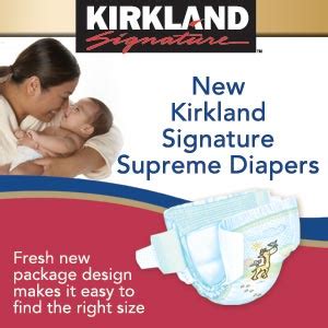 Going Full Throttle Free Sample Kirkland Signature Supreme Diaper